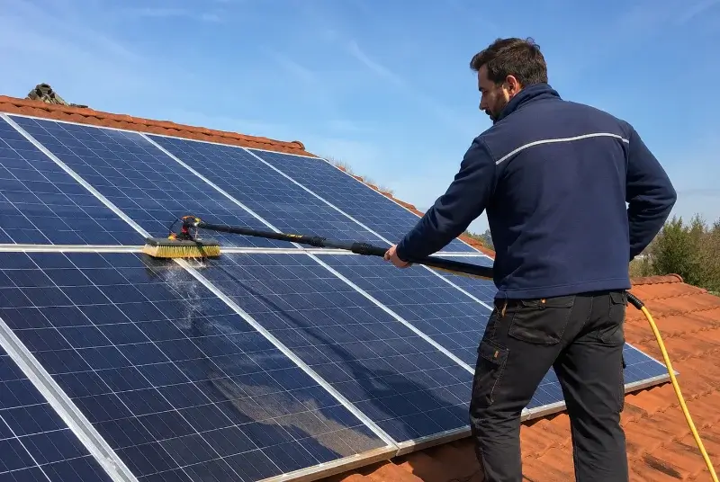 Nettoyage et entretien de panneaux solaires à Cléré-sur-Layon